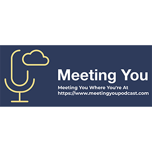logo for the Meeting You podcast